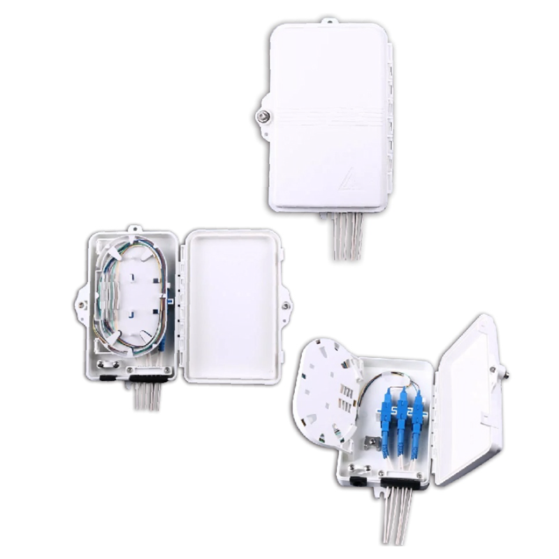 Fiber Distritbution Box 6 Cores IP - 55 SC Connector PLC Splitter FDB - 106A - 2