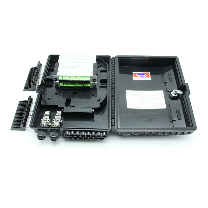 Fiber Distribution Box 16F Cassette PLC Splitter FTTH Outdoor Box FDB - 16C - 2