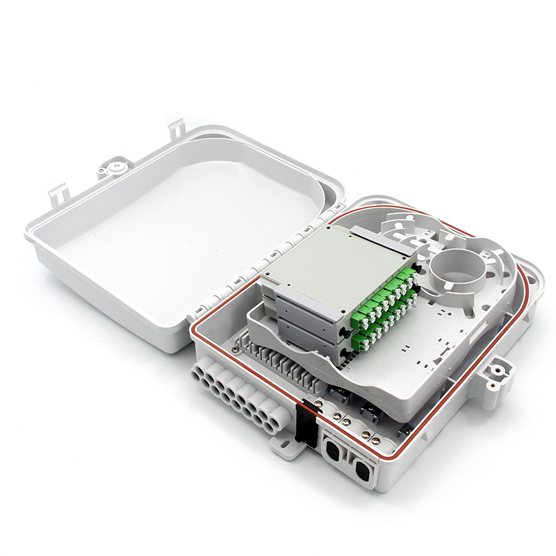 Fiber Distritbution Box 24F 1x16 PLC Splitter SC / APC Connector FDB - 24D - 2