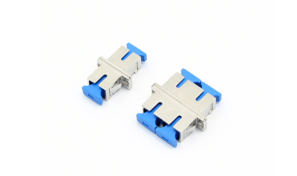 sc duplex metal fiber adapter 1