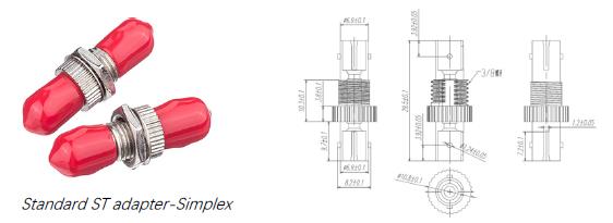 ST Fiber Adapter