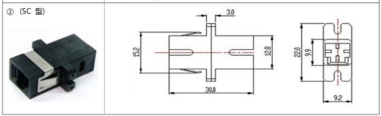 SC Footprint Type MTRJ Adapter