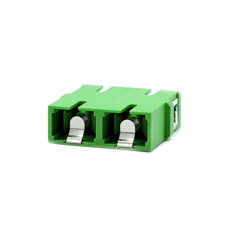 Fiber Optic Adapter SC Duplex Inner Shutter Reduced Flange Adapters