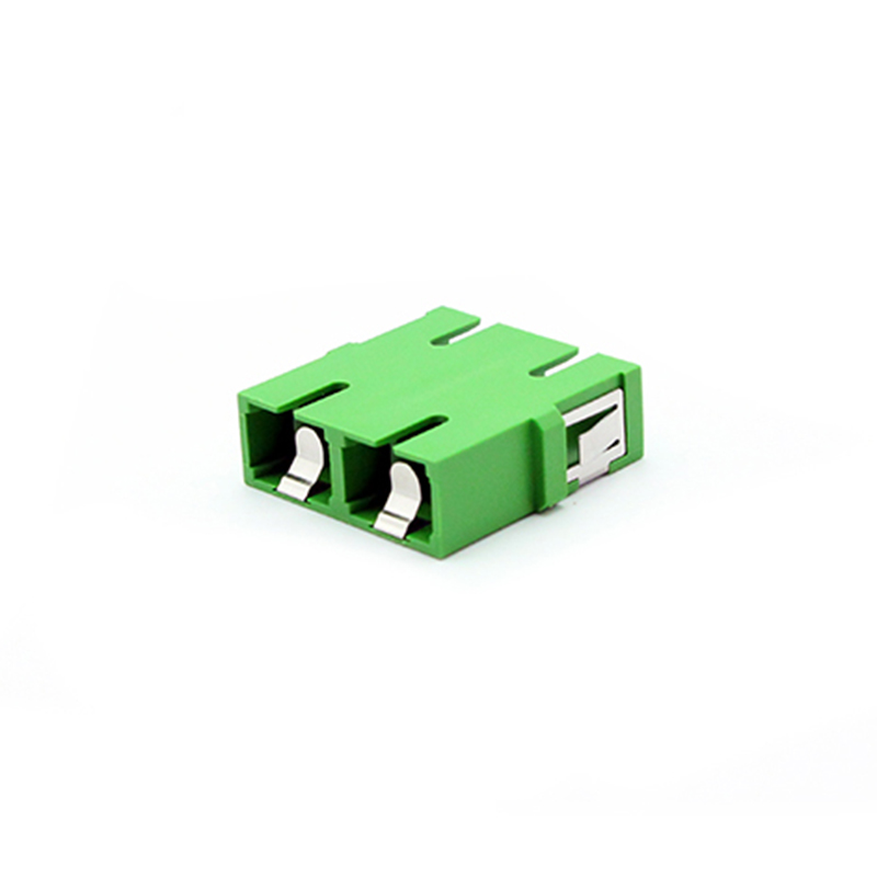 Fiber Optic Adapter SC Duplex Inner Shutter Reduced Flange Adapters