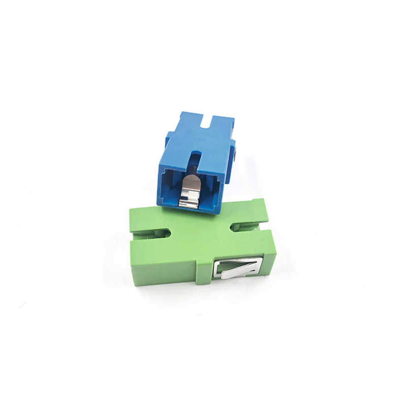 Fiber Optic Adapter SC Simplex Inner Shutter Reduced Flange Adapters