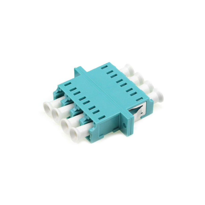 Fiber Optic Adapter LC Quad SC footprint Slotted Type Full Flange Adapters