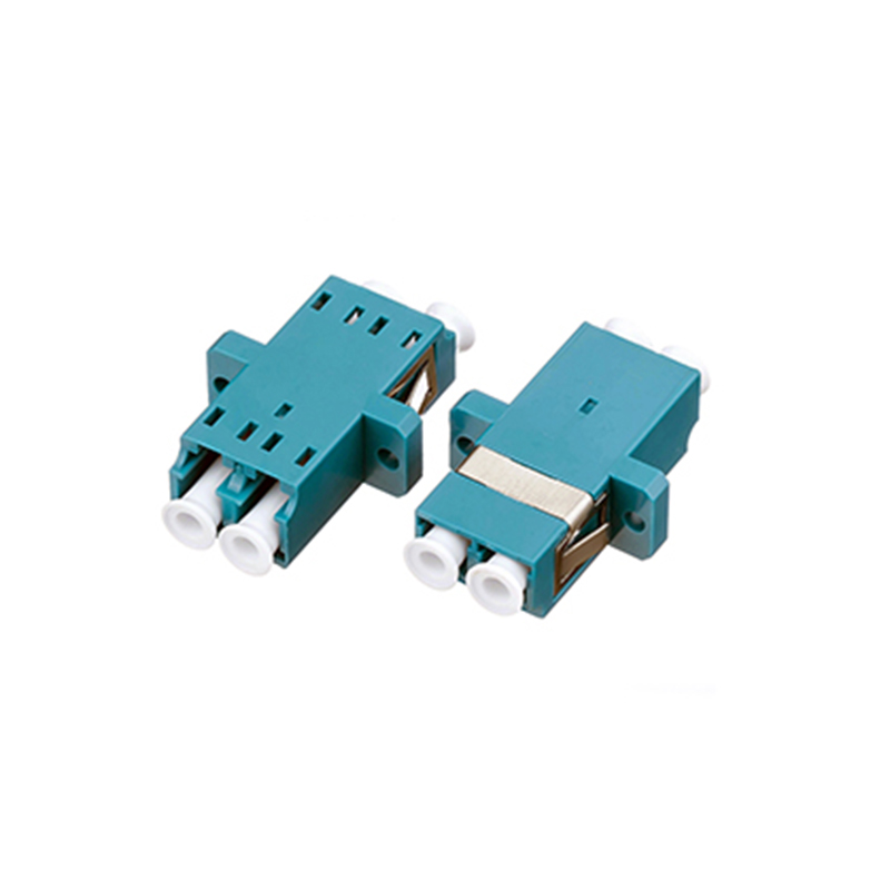 Fiber Optic Adapter LC Duplex SC Footprint Slotted Type Full Flange Adapters