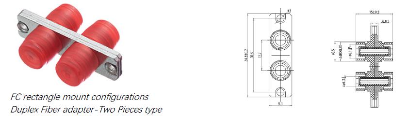 FC Rectangle Mount Configurations DX Adapter