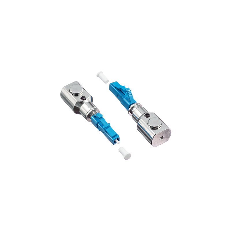 LC Bare Fiber Optic Adapter, UPC