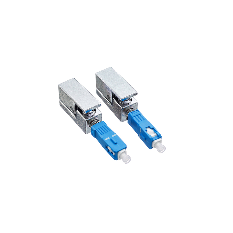 SC Bare Fiber Optic Adapter, UPC