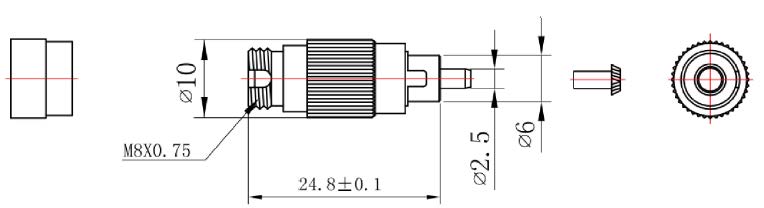 FC Female to male Fixed attenuator