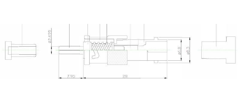 ST Female to male Fixed attenuator