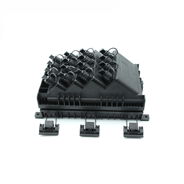 Outdoor Fiber Terminal Box with 16pcs of rein- forced bayonet Adapters&Connect