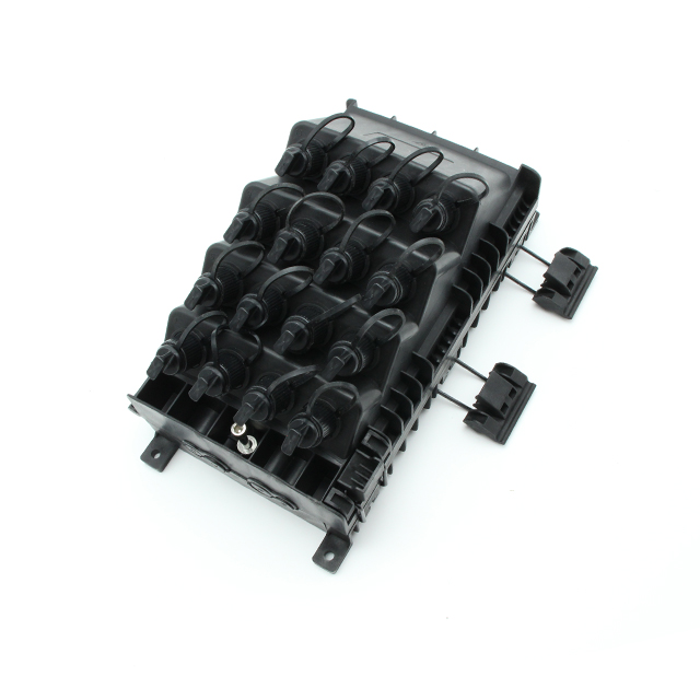 Outdoor Fiber Terminal Box with 16pcs of rein- forced bayonet Adapters&Connect