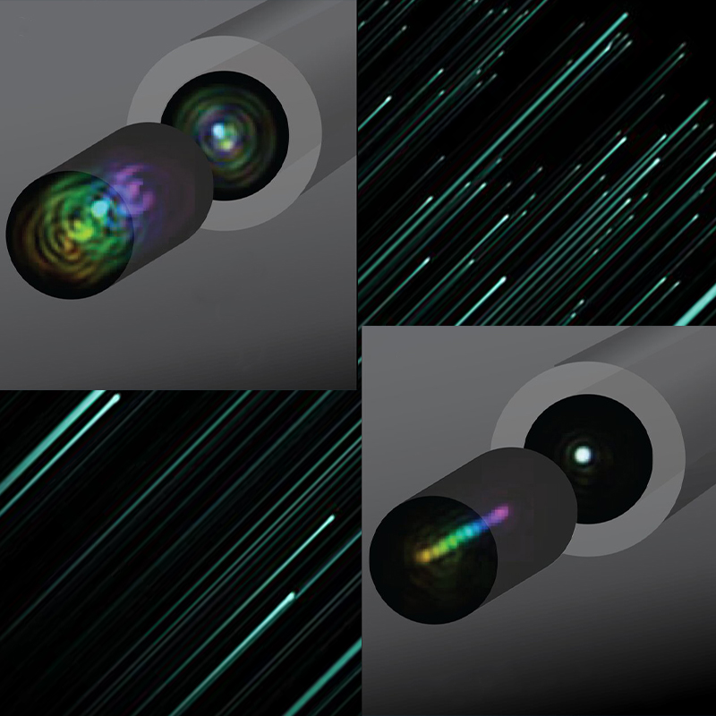 Efficient calibration of wavelength-dependent transmission over optical multimod